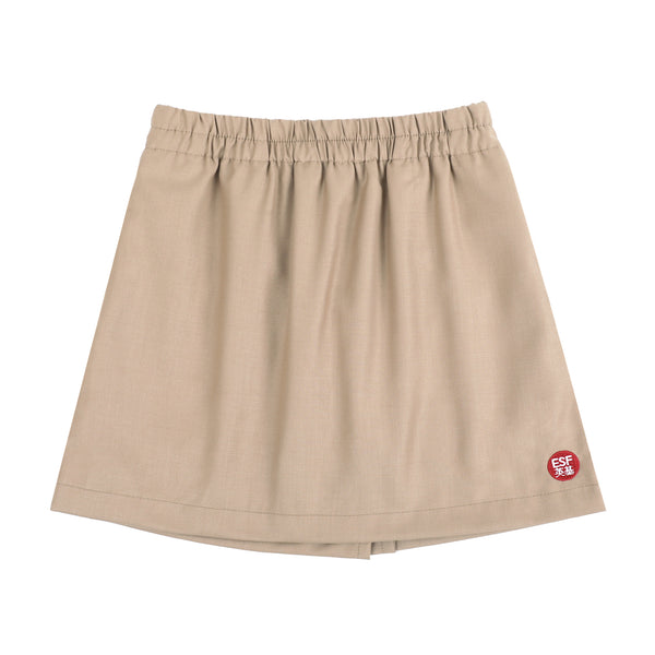 ESF Kindergarten Uniform - Girls Summer Skorts, Khaki – Schooluniform.hk